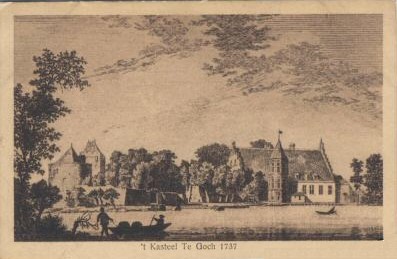 Gocher Kastell um 1737